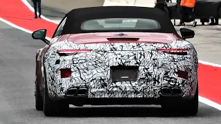 NEW 2022 Mercedes-AMG SL SPOTTED on Red Bull Ring!