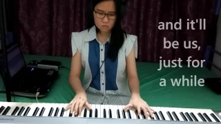 Malibu - Miley Cyrus (piano cover + lyrics)