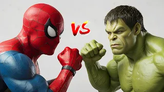 Gta 5 Spider -Man Team Vs Hulk Team Ramp Challenge