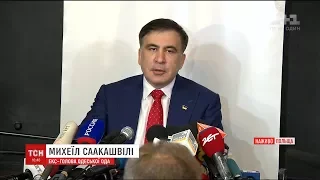 Саакашвілі хоче повернутися до України тільки мирним шляхом