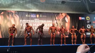 Europa 2015 IFBB Bodybuilding