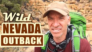 Solo Backpacking NEVADA Desert | Unexplored REMOTE Country! | Wildlife Encounter STORY