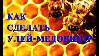 Как скомпоновать МЕДОВИК объединив пчелиные семьи!