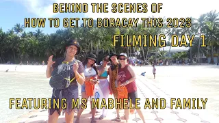 BORACAY ISLAND PHILIPPINES| BEHIND THE SCENES 2023| WATER ACTIVITIES