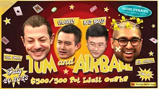 Tom Dwan, Nik Airball, Bad Brad & Charles Play $500/500/1K POT LIMIT OMAHA! Commentary by Joe Ingram