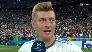 Toni Kroos Ausraster ZDF Reporter