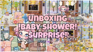 UNBOXING BABY SHOWER SURPRISE!!♡♡ | AVATAR WORLD POV |