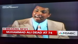 Snippet of Muhammad Ali speaking at Harvard University (1975)