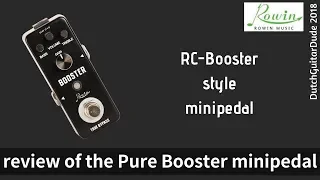 Rowin Pure Booster (RC Booster clone)