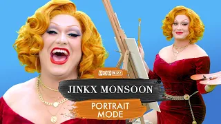 Jinkx Monsoon Talks 'All Stars 7' and Paints A Self-Portrait | PopBuzz Meets