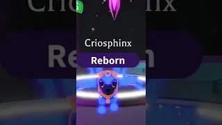 Criosphinx but it's NEON! ⚡💙 #adoptme #roblox #shorts