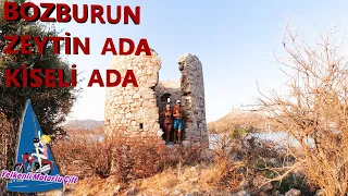 KİSELİ ADA - ZEYTİN ADASI - BOZBURUN -TEKNEDE YAŞAM - MaCGREGOR 26-YELKENLİ VE MOTORLU ÇİFT (PART10)