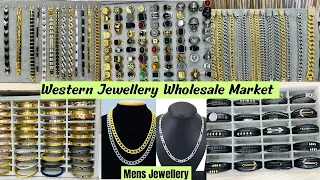 Western Jewellery wholesale Market Mumbai |Anti Tarnish Stainless Jewellery Mens Jewellery Wholesale