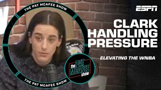 Caitlin Clark isn't feeling pressured to lift the WNBA to greater heights | The Pat McAfee Show