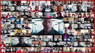 Fast & Furious: Hobbs & Shaw Trailer Mega Reactions Mashup | The Rock, Jason Statham