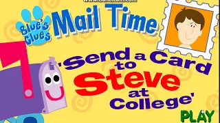 Blue's Clues - Send A Card To Steve (2002 Flash Activity)