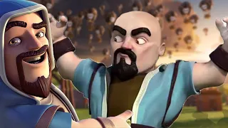 A #ClashShortFilm – "The Barbarian King's Bald Army" [CoC Mini Movie 2021] | Clash Comedy Skit