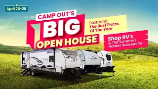 GEAR UP  for Camp Out RV's BIG Open House | April 26-28