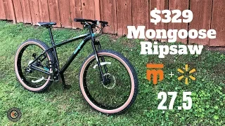 $329 Mongoose Ripsaw 27.5+ MTB from Walmart