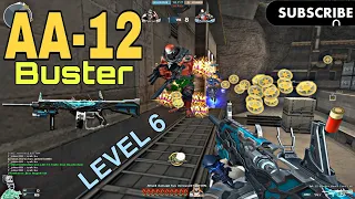 Level 6! AA-12-Buster Hexa Core (DeathTrap GamePlay) Shotgun |CrossFire Philippines| MonarchZombieV4
