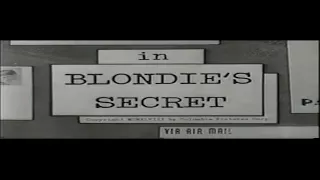1948   Blondie's Secret - (Quality: Poor)
