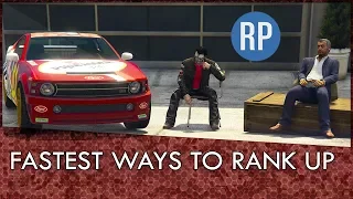 GTA Online RP Guide: The 3 Best/Fastest Ways To Rank Up in GTA Online