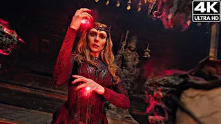 All Power Scenes Scarlet Witch Part 1 [4k] (Doctor Strange 2) 2022 [Audio Video BR]