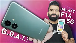 Samsung Galaxy F14 5G Unboxing & First Look - 5nm Chip | 6000mAh | 13 5G Bands | GG5🔥🔥🔥