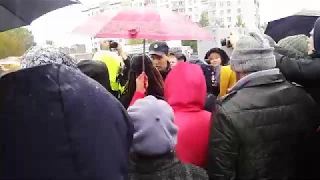 Задержание на митинге в Архангельске 22 сентября