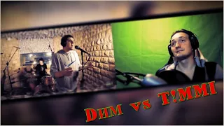 Реакция  РВАТЬ НА БИТАХ: ONLINE (ТОП 16) - DИМ vs T!MMI