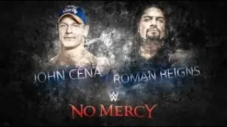 Roman Reigns vs John cena Match Highlights   No mercy 2017HD, FULL MATCH