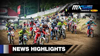 News Highlights | EMX125 Presented by FMF | MXGP of France 2023 #MXGP #Motocross