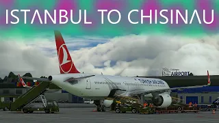 Horizon Simulations A321neo | Istanbul 🇹🇷 to Chişinău 🇲🇩 and back | Turkish Airlines TK271 |MSFS2020