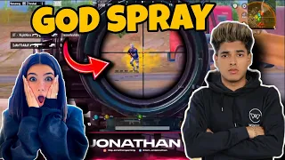 JONNY's GOD SPRAY | GOD GAMEPLAY | BGMI | JONATHAN GAMING | MN squad