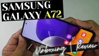 GALAXY A72 AWESOME BLUE   UNBOXING | REVIEW