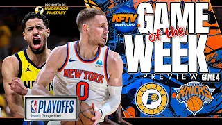 New York Knicks vs Indiana Pacers Game 4 Preview Show | Powered By: Underdog Fantasy