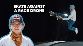 Skate Against A Race Drone | Karl Berglind 'Lunar Landscapes'