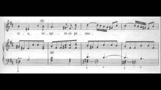 Vedro con mio diletto ( Giustino RV 717 - A. Vivaldi) Score Animation