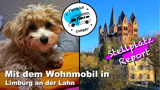 Mit dem Wohnmobil in Limburg an der Lahn  -  Unser erster Ausflug mit Hund  🙂