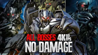 TRANSFORMERS HUMAN ALLIANCE ARCADE ALL BOSSES | SOLO - NO DAMAGE |【4K60ᶠᵖˢ】with CUTSCENES