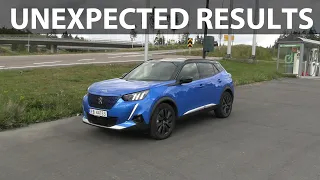 Peugeot e-2008 range test