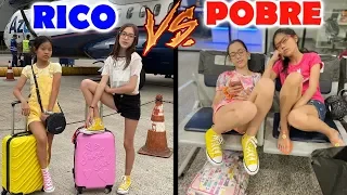 RICO VS POBRE ANDANDO DE AVIÃO #2 | Mafer