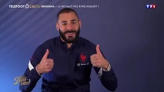 Benzema :"Allez L'OL et allez l'équipe de France"