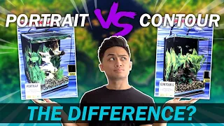 MarineLand's PORTRAIT VS CONTOUR FISH TANKS | BEST BUDGET 5 GALLON TANK?