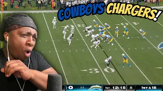 REACTING TO Dallas Cowboys vs. Los Angeles Chargers