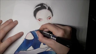 Evgenia medvedeva - Speed Drawing