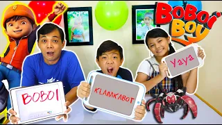 TEBAK NAMA KARAKTER DI BOBOIBOY | Challenge Lucu | CnX Adventurers