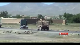 US ARMY CONVOY BLOWN UP BY (IED) BOMB IN IRAQ !!!