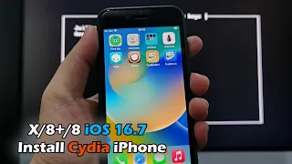 How To Install Cydia On iPhone X/8+/8 iOS 16.7