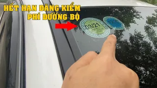 Hết hạn phí đường bộ, đăng kiểm xe có được phép lưu hành không